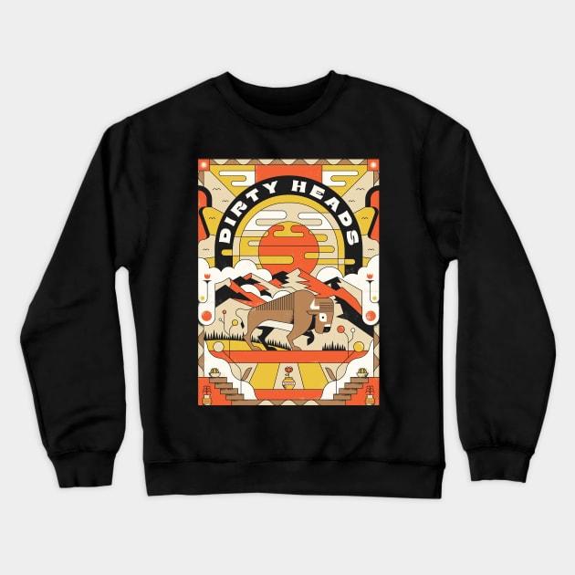 Vintage dh design Crewneck Sweatshirt by WAROENG RAKYAT